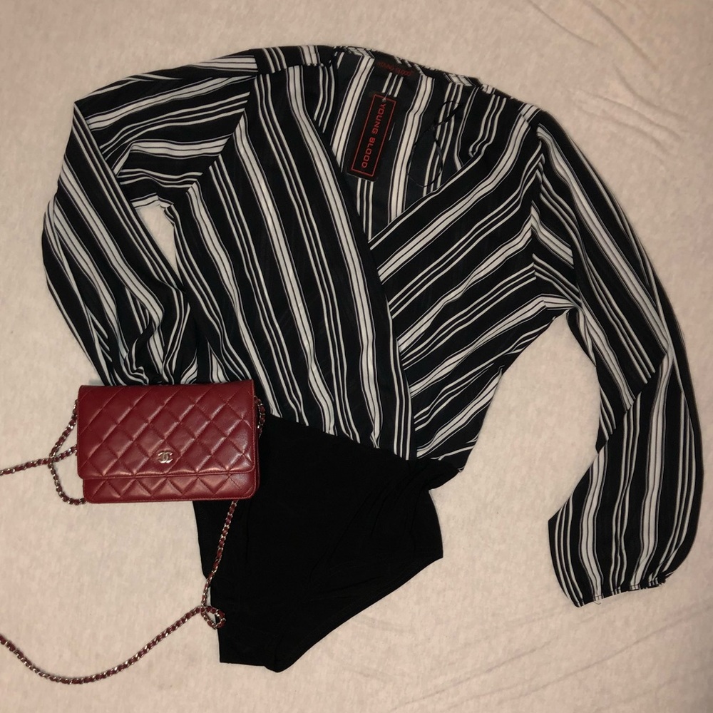 👯‍♀️Wrap front bodysuit